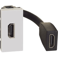 Connettore HDMI 2.0 preconnesso Bticino MatixGO  JW4284P