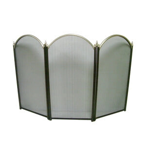 C PARASCINTILLE 3 PANNELLI  98,5X1,5X61 P/CAMINO ARGENTO