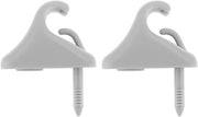 Fermo Sole Clip per Hyundai Getz 2002-2011 - Installazione Facile - Materiale ABS - Grigio - 1,8 Pollici di Lunghezza - Clip per Fermo Sole