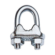 MORSETTO P/FUNE ACCIAIO D  5 MM EXPORT**- 100,0 pz