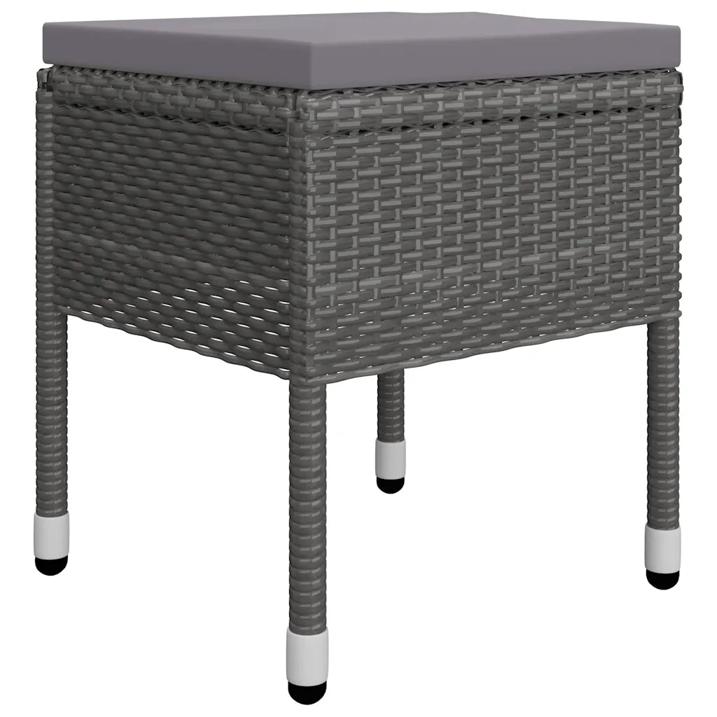 Set da Pranzo da Giardino 11 pz Grigio