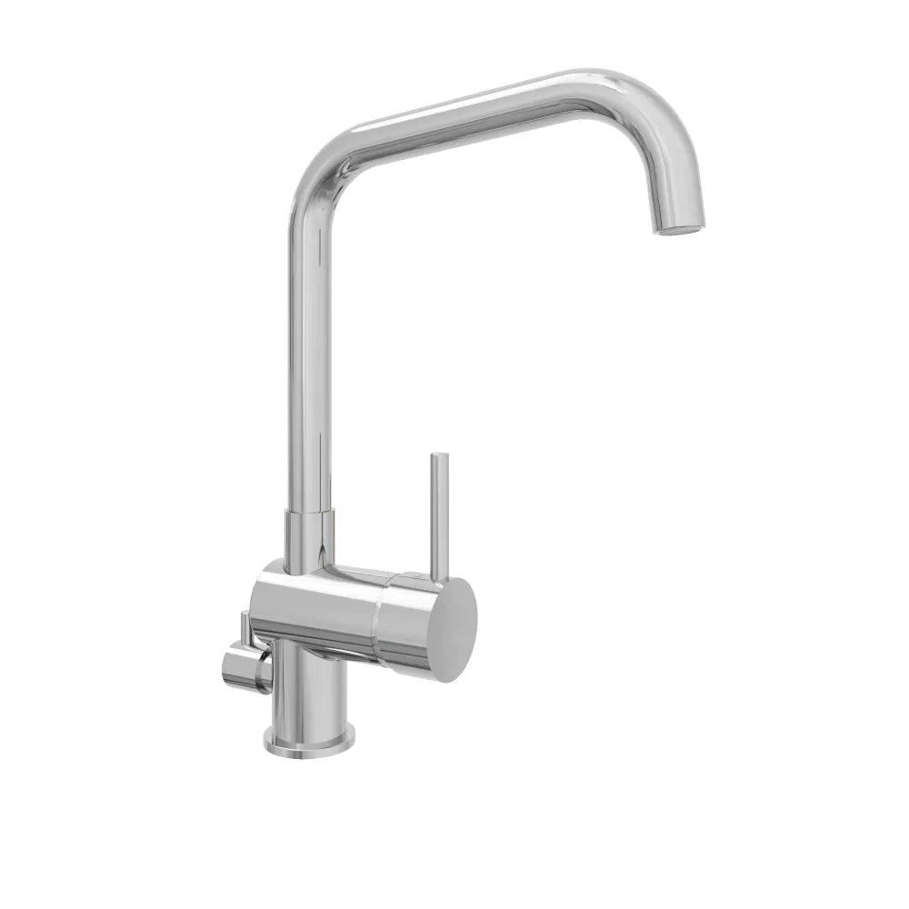 Miscelatore lavello cucina in ottone cromato | Coriandolo
