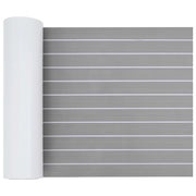 Tappetino per Barche Grigio chiaro e bianco 240 x 60 cm EVA 42046775