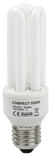 Beghelli LAMPADA RISPARMIO ENER. 3 TUBI E14  luce calda 11 W 10.00 pz