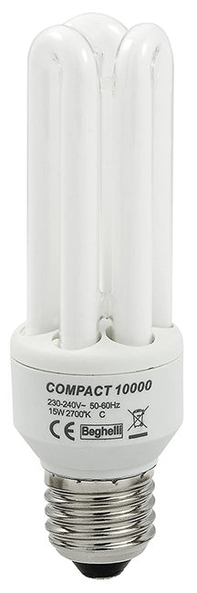 Beghelli LAMPADA RISPARMIO ENER. 3 TUBI E14  luce calda 11 W 10.00 pz