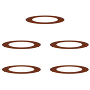 adatto per Anelli d'Albero Piatto 5 pz Marrone ?60 / 90 cm CFW7848397
