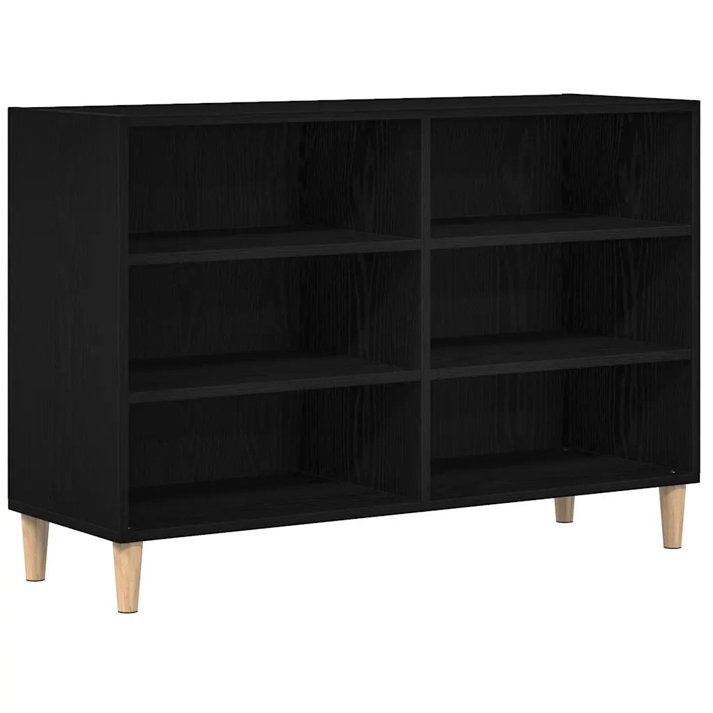 Credenza 103,5 x 35 x 70 cm Legno ingegnerizzato Rovere Nero 862590