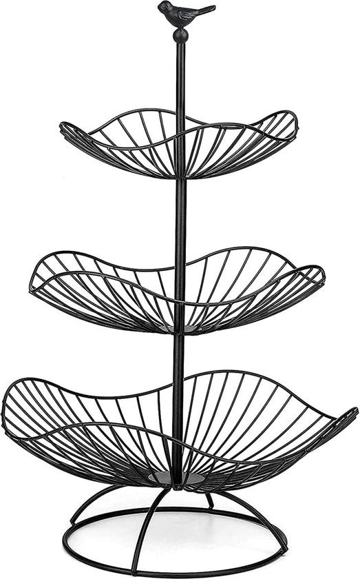 Etichetta per Frutta e Verdura in Metallo - Frutta e Verdura a Spalla - Piastra per Frutta - 31cm 25cm 20cm Cestino per Frutta