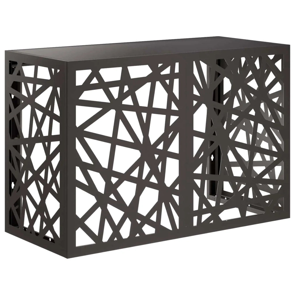 Copertura per condizionatore d'aria Nero 90 x 40 x 60 cm 8014150