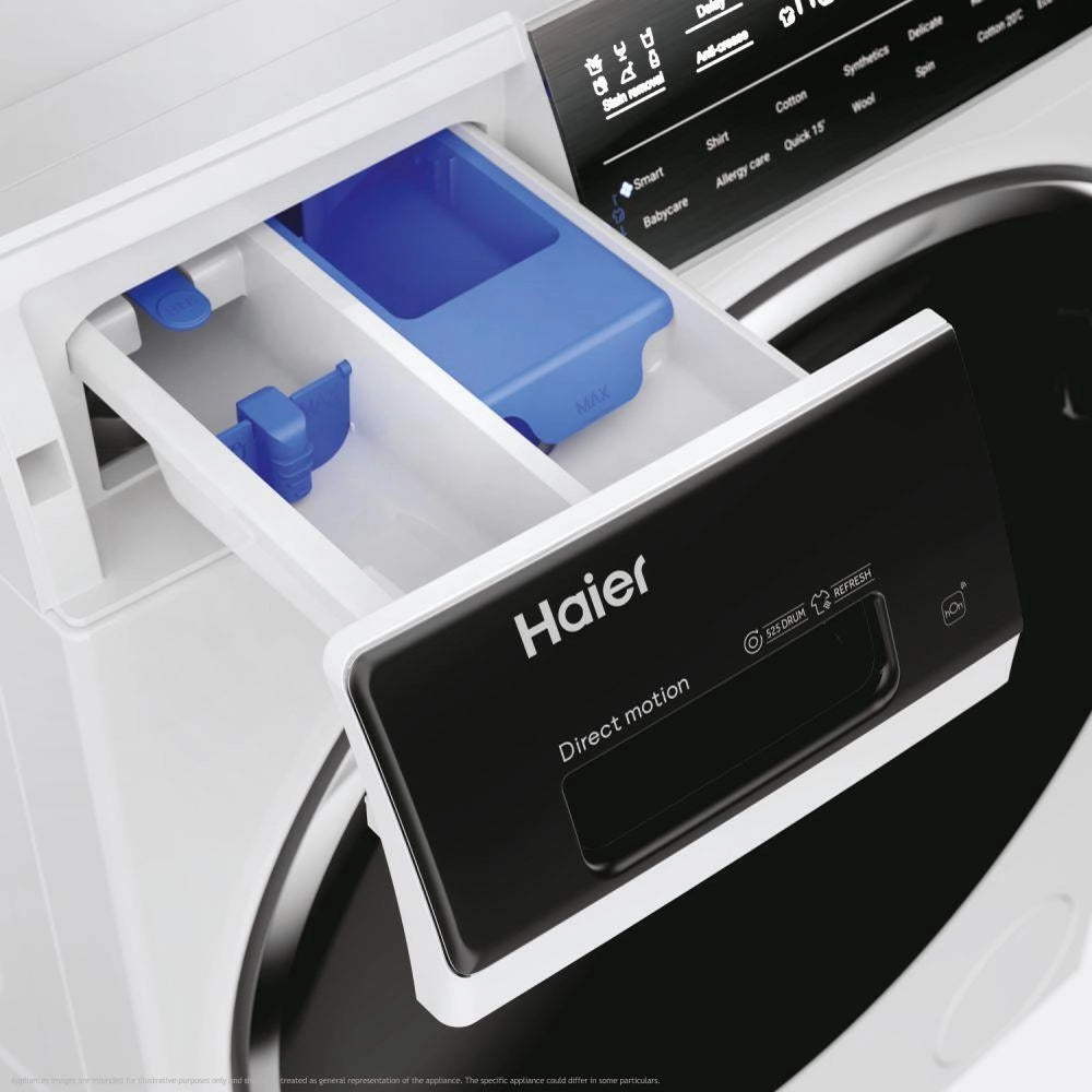 Haier I-Pro Series 7 Plus HW80-B14979TU1 lavatrice Caricamento frontale 8 kg 1400 Giri/min Bianco