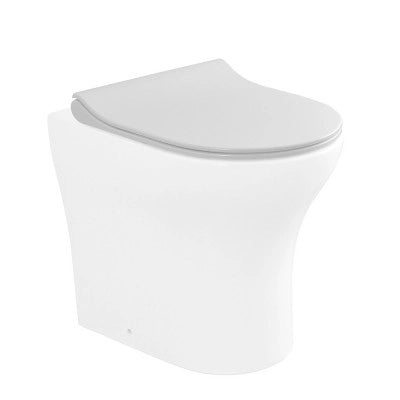 Copriwc originale serie Itaca bianco lucido con chiusura soft-close