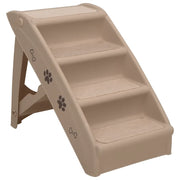Scala Pieghevole per Cani Marrone 62x40x49,5 cm CFW8138832
