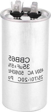 Set di condensatori 450V 35µF per climatizzazione - Foglio di alluminio - Condensatore di avvio.