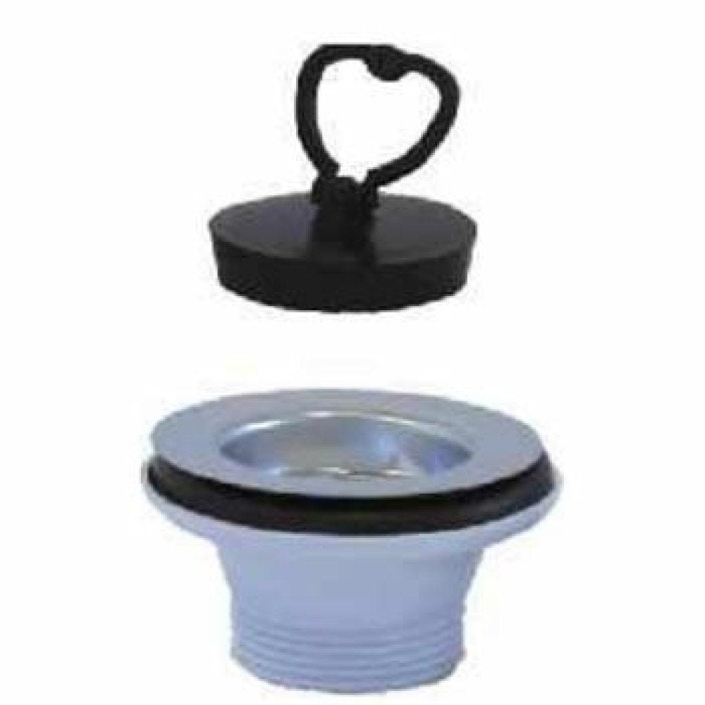 Piletta lavello pp 80x1 1/4 con tappo maniglia