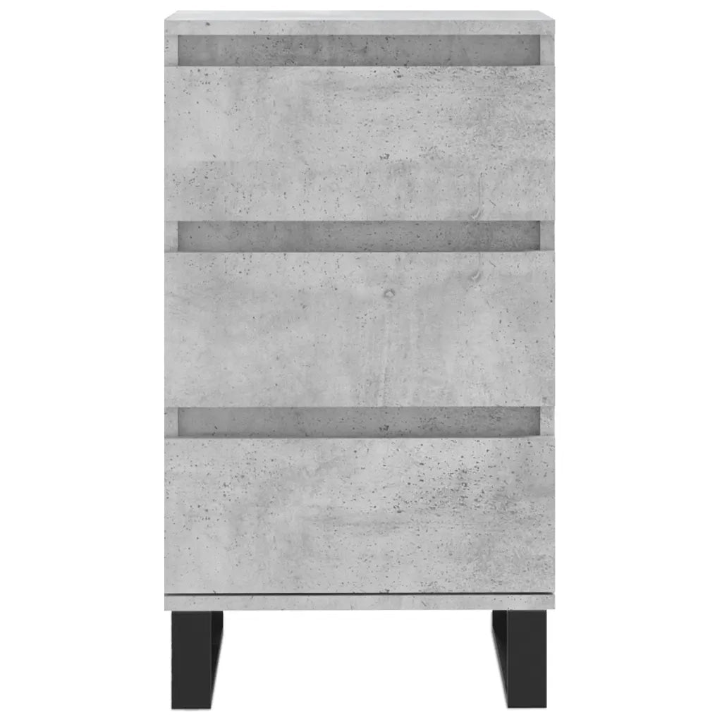 Credenza-Buffet-Armadio da cucina Grigio Cemento 40x35x70 cm in Legno Multistrato 926490