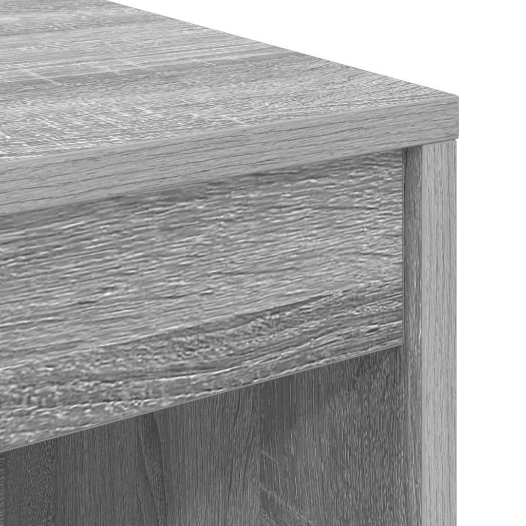 Scrivania Grigio sonoma Truciolare 70 x 40 x 76 cm Semplice