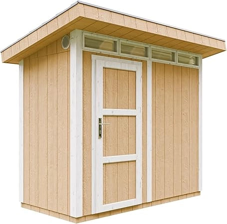 Casetta da Giardino di QUALIT? PREMIUM 3m?²-L161xW294cm - TIMBELA M901-HARVEST HONEY