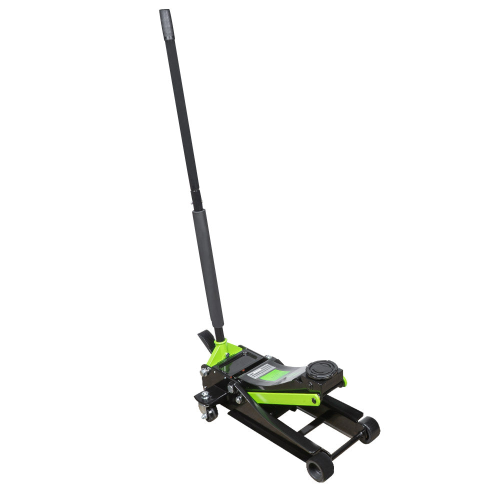 CRIC AUTO A CARRELLO SOLLEVATORE MARTINETTO IDRAULICO 3ton 533mm CON PEDALE JBM