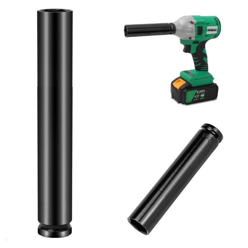 Chiave a bussola esagonale a impatto rinforzata lunga 195mm attacco 1/2" 17MM