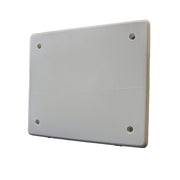 Coperchio per cassette di derivazione da incasso, 118x96 mm, ideale per protezione e copertura di impianti elettrici, PT02