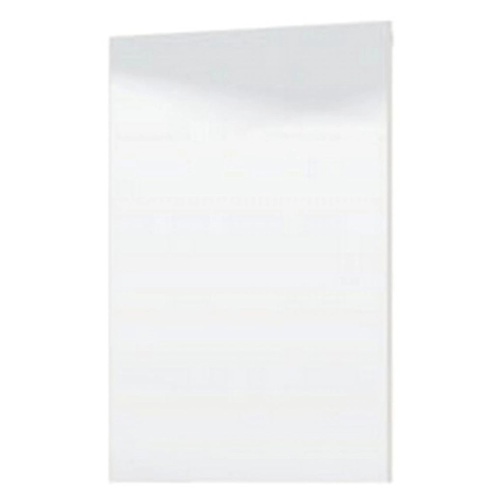 Pinerolo, Specchio kit Fissaggio a Muro Incluso, 51x76.5h cm Bianco