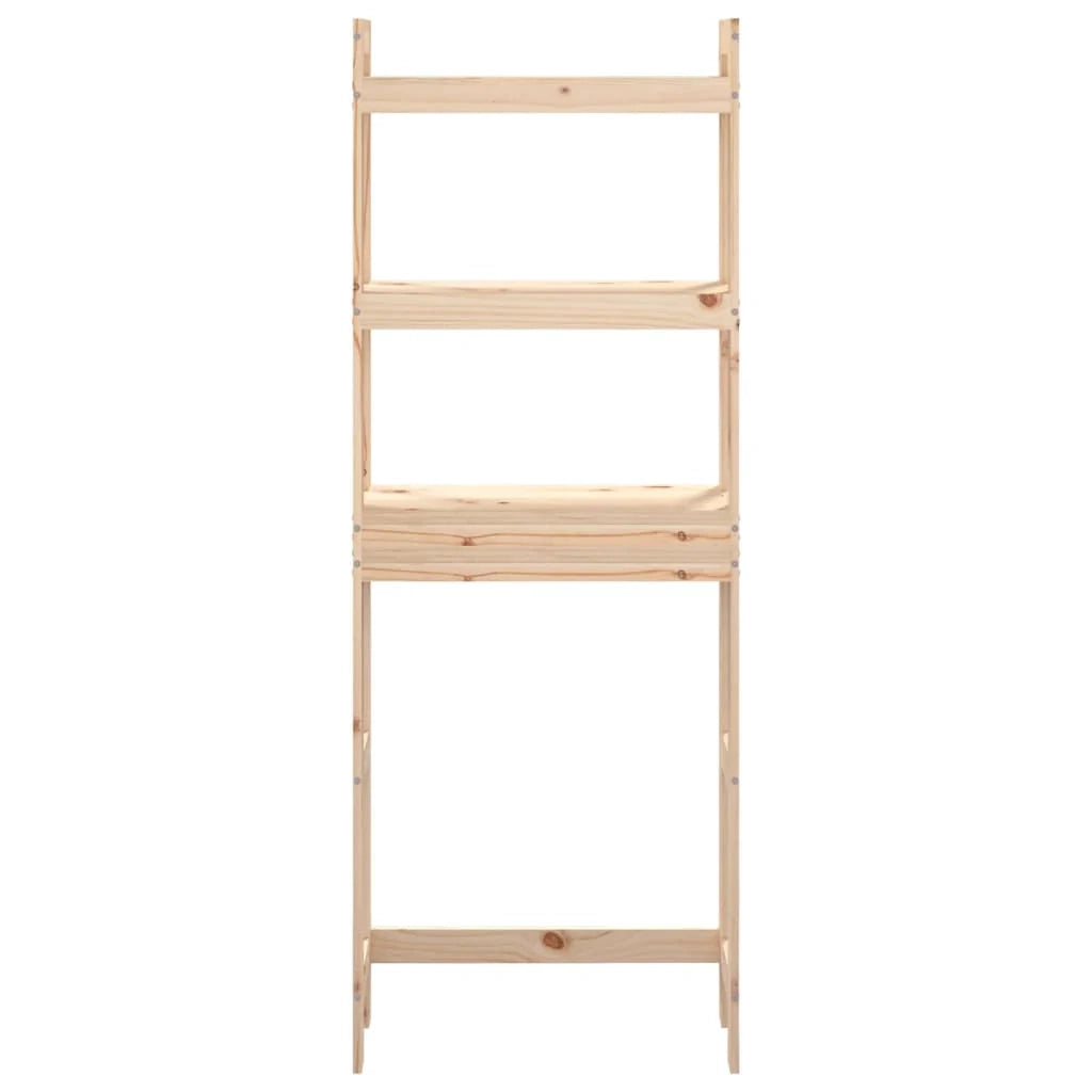 Mensola da bagno 63 x 26 x 171 cm in legno massello di pino 02_0005493