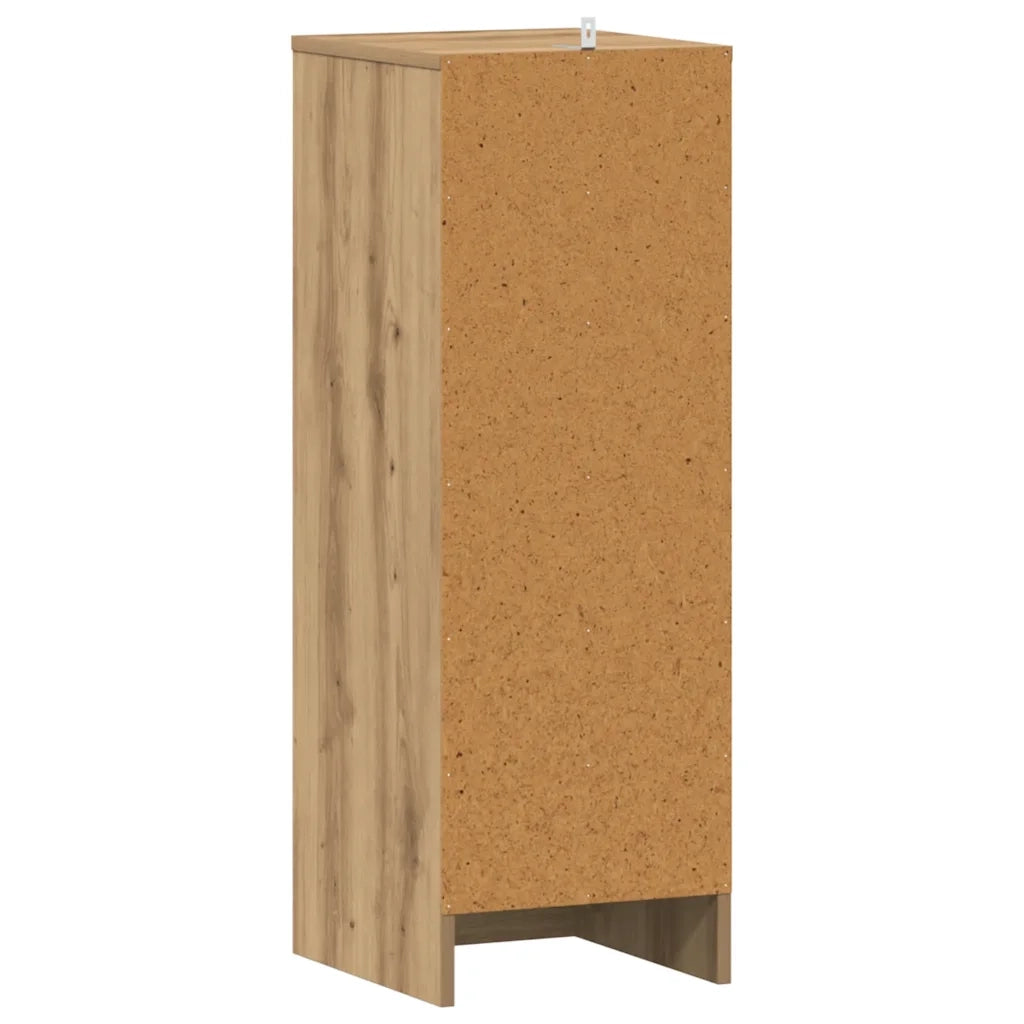 Scarpiera Legno Vecchio 32x35x92 cm in Legno Multistrato
