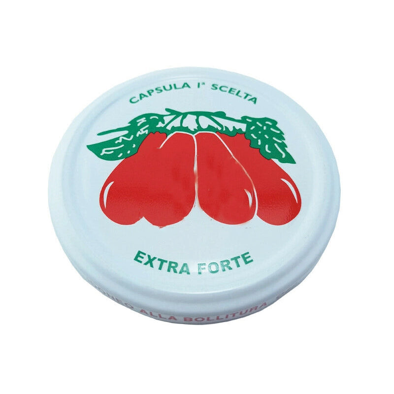 Tappo d 63 mm lit. pomodoro