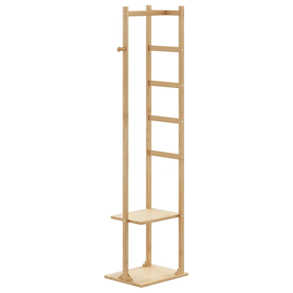 Appendiabiti con Ganci e Ripiani 38,5x30x156 cm in Bamb¨´ CFW3062227