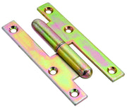 CERNIERA A BANDELLA POMELLA  acciaio tropicalizzato mm. 110x55 Dx 12.00 pz