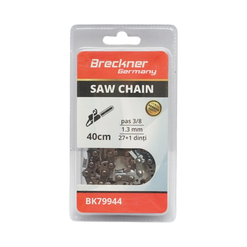 Catena per motosega passo 3/8, 27+1 denti, 1,3 mm, lunghezza 40 cm Breckner Germany