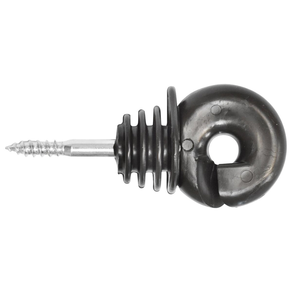 ISOLATORI PER RECINTO ELETTRICO per Pali in Legno recinzioni elettriche Ø6mm 89x40mm MEZOFARM