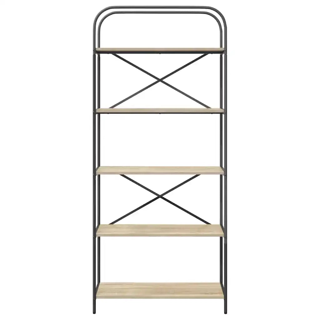 Libreria Rovere Sonoma 80 x 30 x 183 cm Legno multistrato 879834