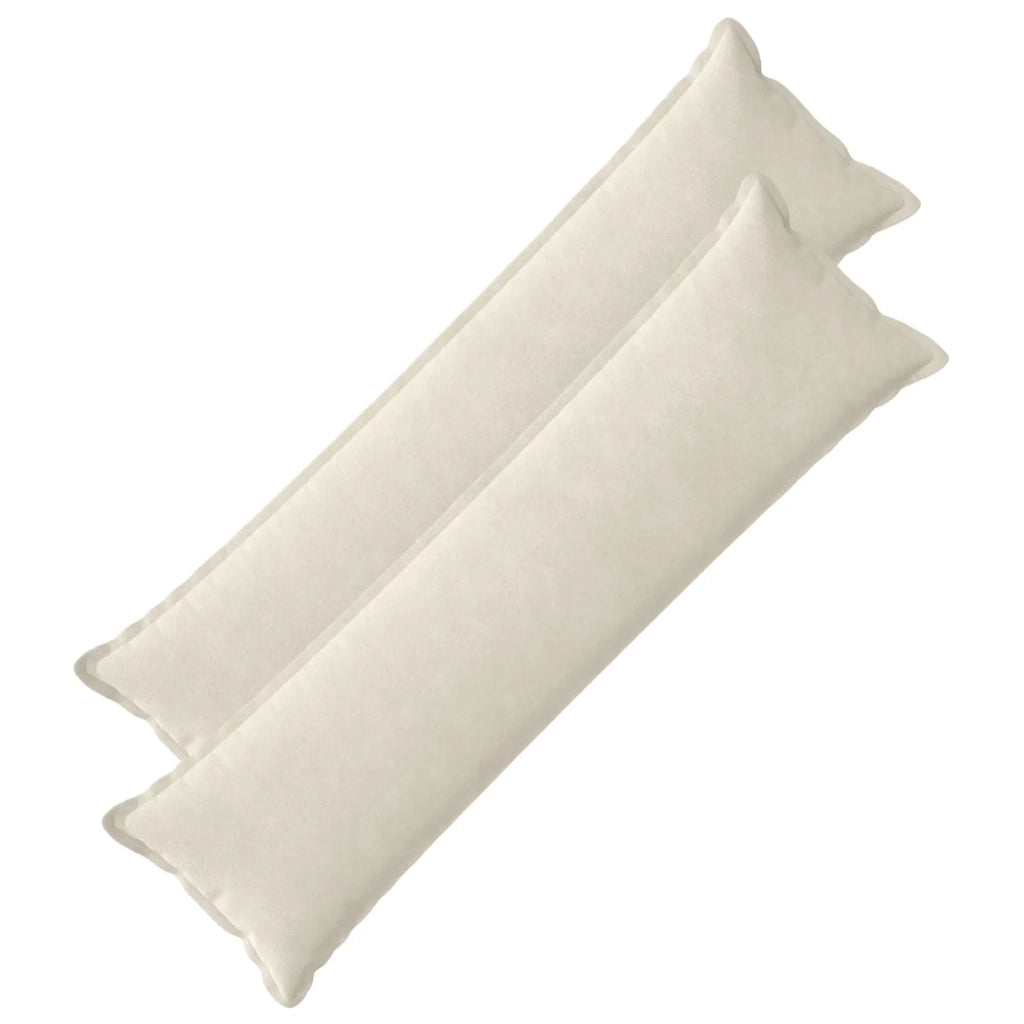 Cuscino con cuscino HOUTEN 2 pz Crema Fleece in microfibra 934412