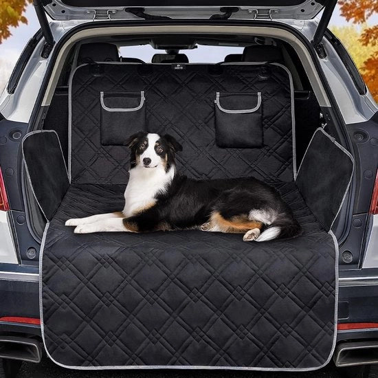 Protezione bagagliaio per cani, con protezione da sovraccarico, pannelli bagagliaio universali, coperta per cani spessa per viaggi, impermeabile, resistente ai graffi, copertura auto universale, 103 x 185 cm