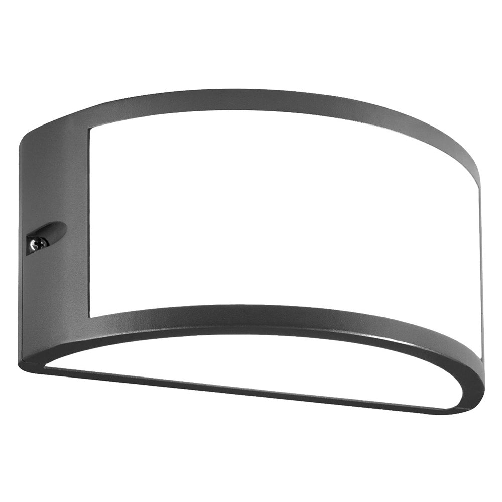 APPLIQUE 'UMBE' 60 W - cm 25 x 12 x 13 grigio  - I-LUCE BY SOVIL