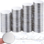 Magnetodi neodymium rotondi da 30x2 mm, 100 pezzi magneti neodymium argentati extra forti per lavagne magnetiche, magneti forti per lavagne bianche, hobby, magneti per frigoriferi, magneti per hobby, magneti con presa forte