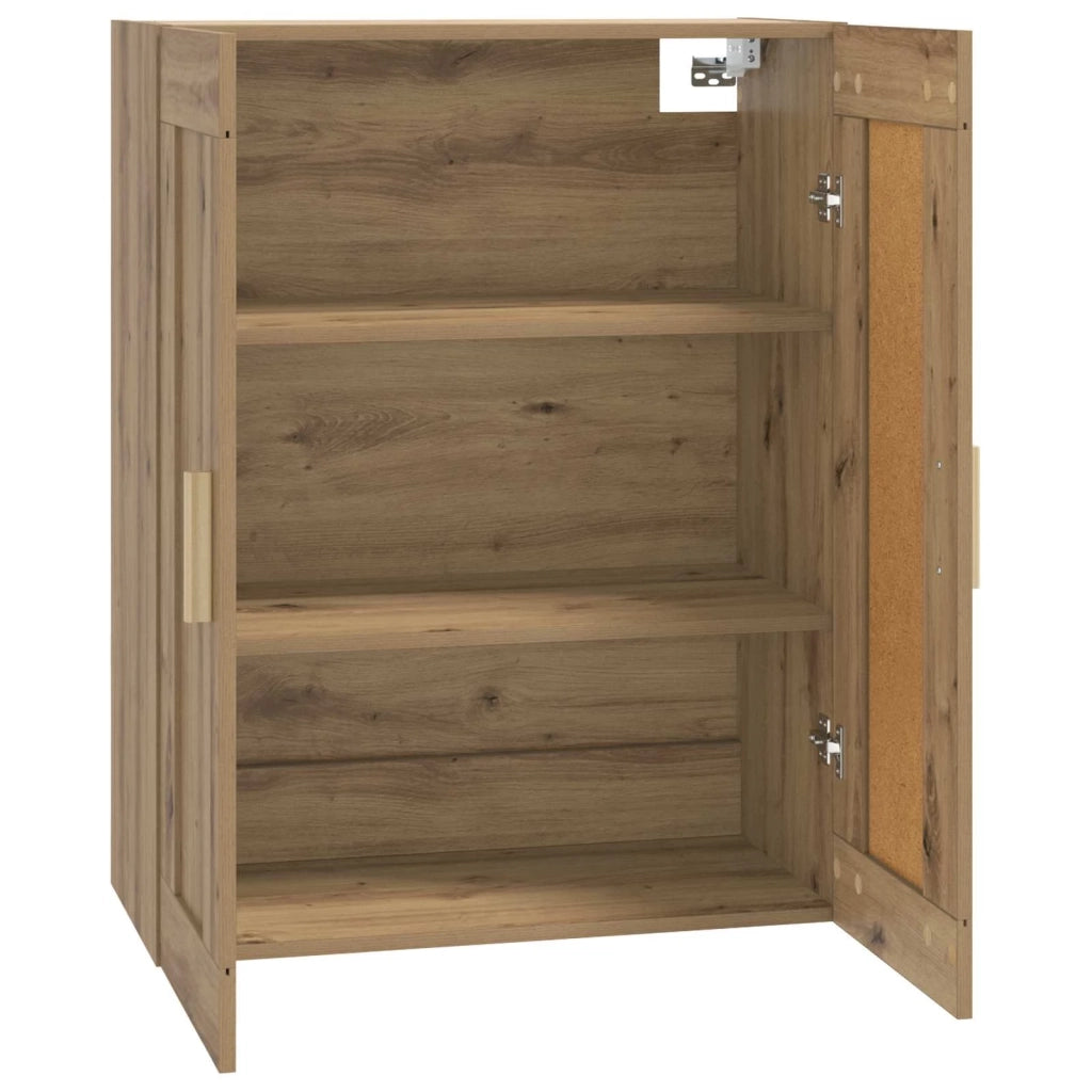 Armadietto a muro A parete Rovere artigianale 69,5 x 34 x 90 cm 8010879