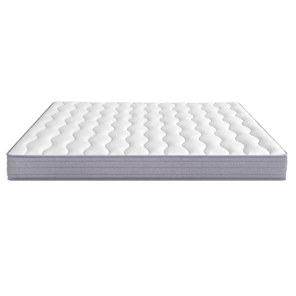 Materasso a Molle con Supporto Lombare Ergonomico Rigidità H3 140x200x20 cm; Bianco