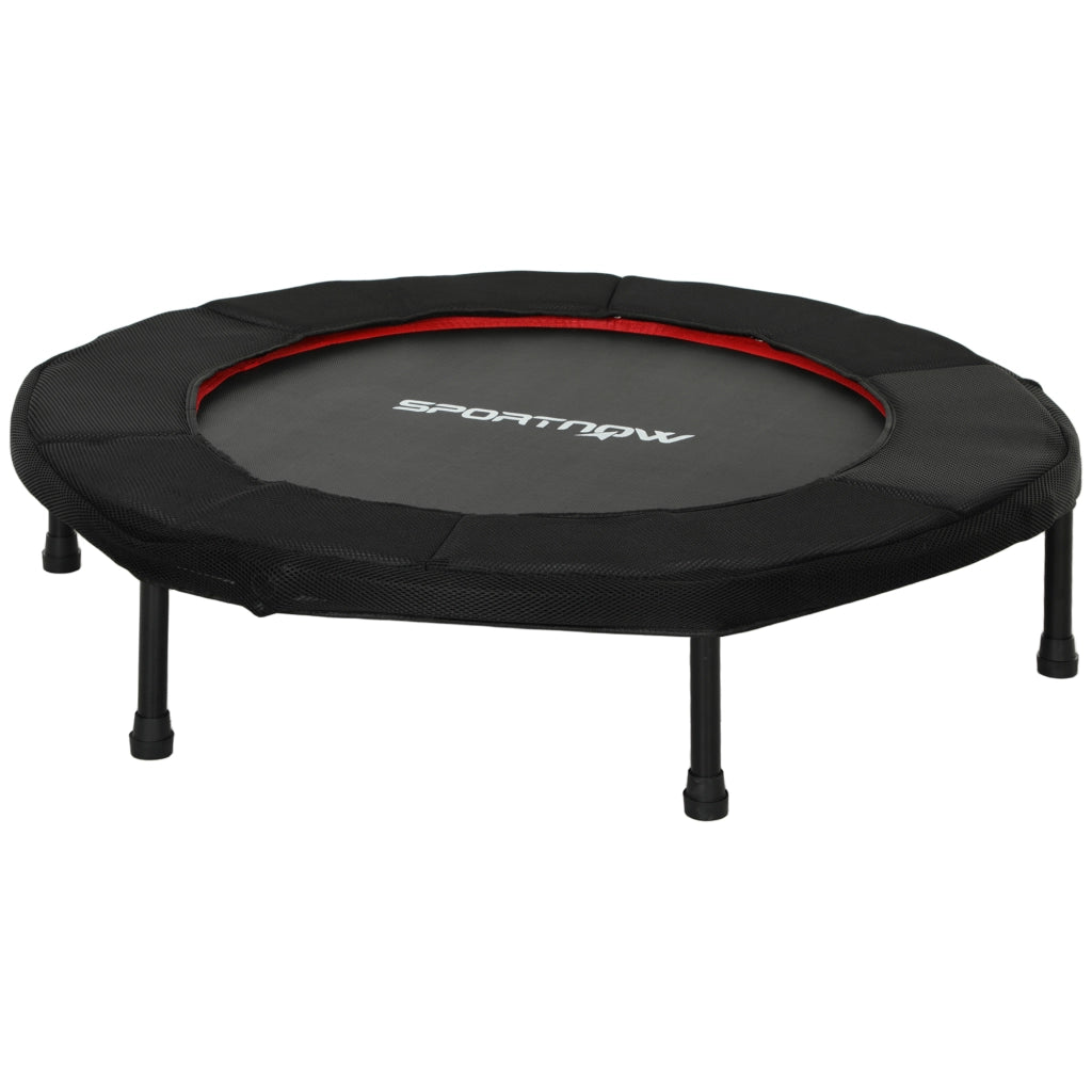 Tappeto elastico per fitness ¨C zephmum ¨C rosso, acciaio, ? 102 cm