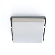Nowodvorski Tahoe plafoniera quadrata 25 cm bianca IP44 E27
