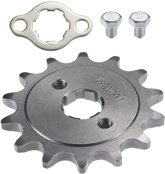 Veloce per Motocicletta 520 Stile 14T - Telaio Motociclistico - Materiale Duraturo - 20 mm ID - Montaggio Facile - Utilizzo Flessibile - Veloce per Motocicletta