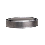 TERMINALE DI CHIUSURA A FASCETTA ACCIAIO INOX 316L- Diam. 250x300- DK- pezzi 1