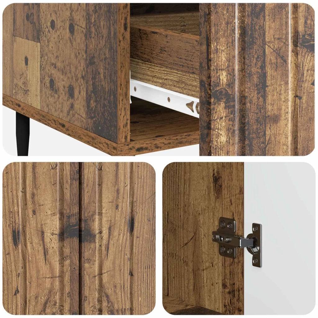 Credenza Legno antico 66 x 34,5 x 97 cm Legno ingegnerizzato