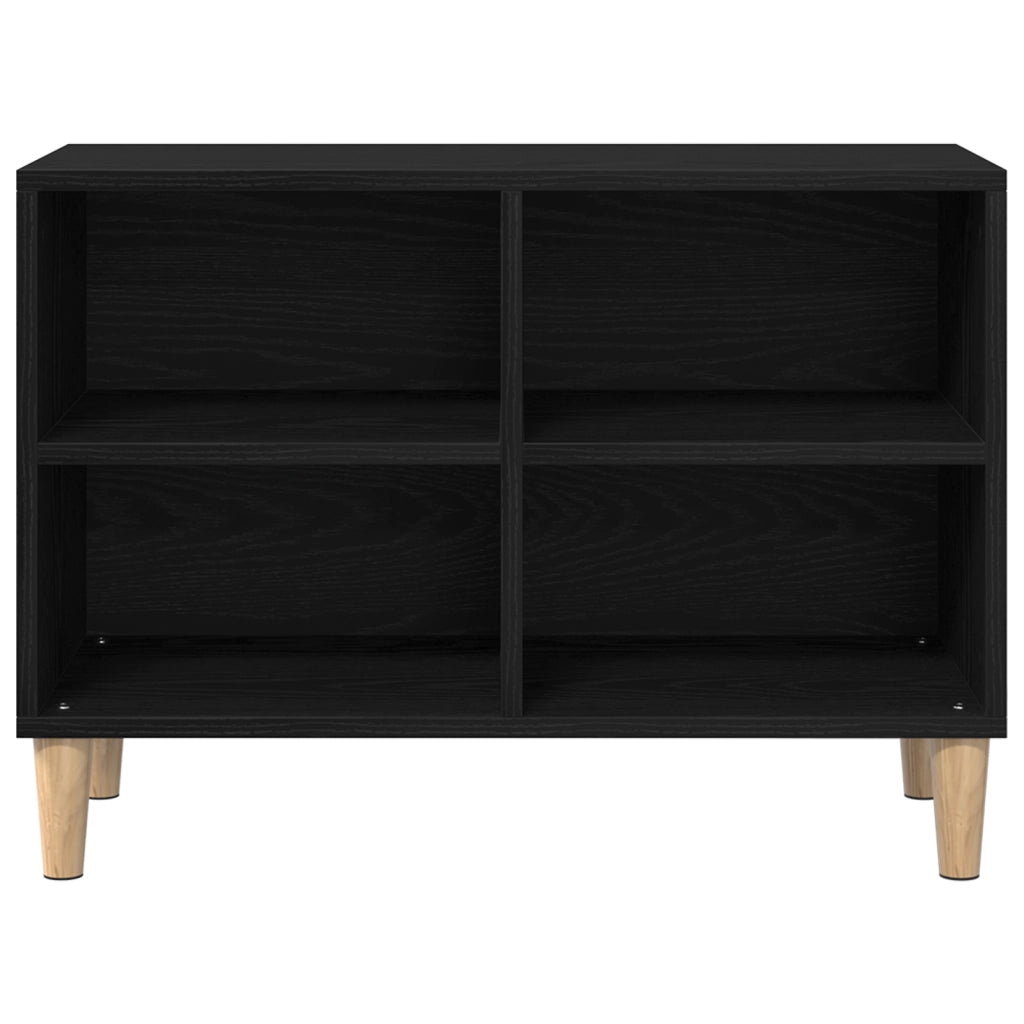 Mobile TV in Rovere Nero - 69.5x30x50 cm, Realizzato in legno ingegnerizzato