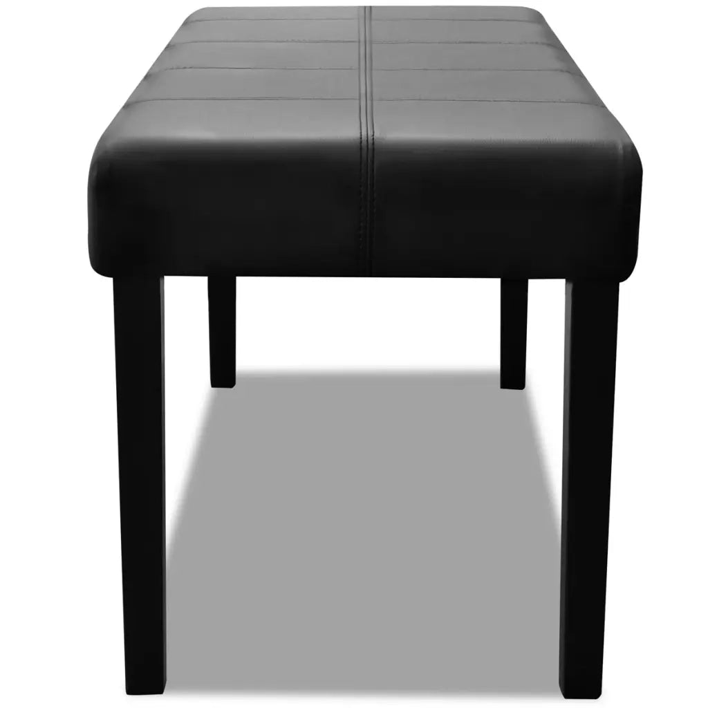 Panchina in Pelle Artificiale di Alta QualitÃ  Nera cod mxl 74790