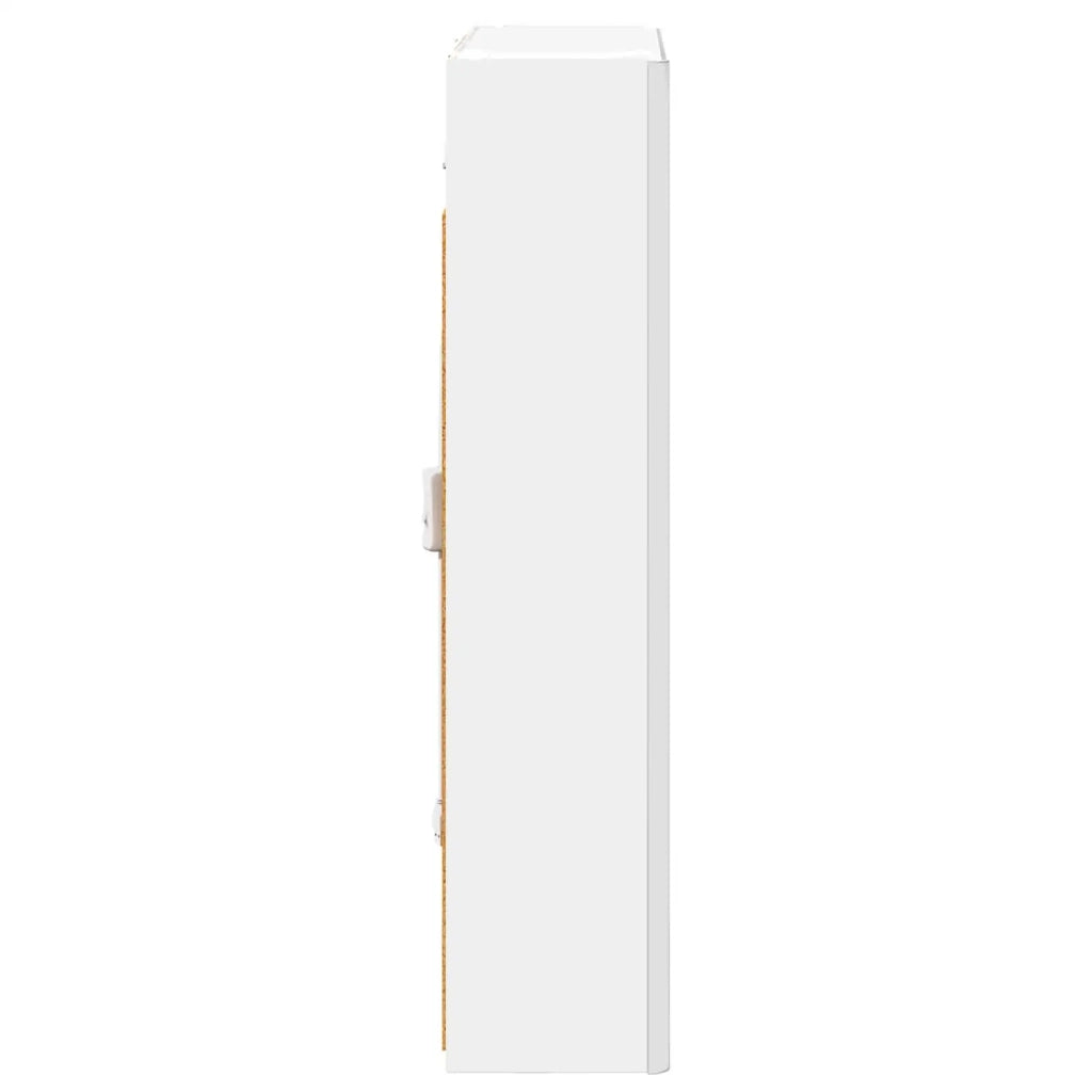 Mobiletto per specchio da bagno Bianco 53,5 x 15,5 x 70 cm 889231
