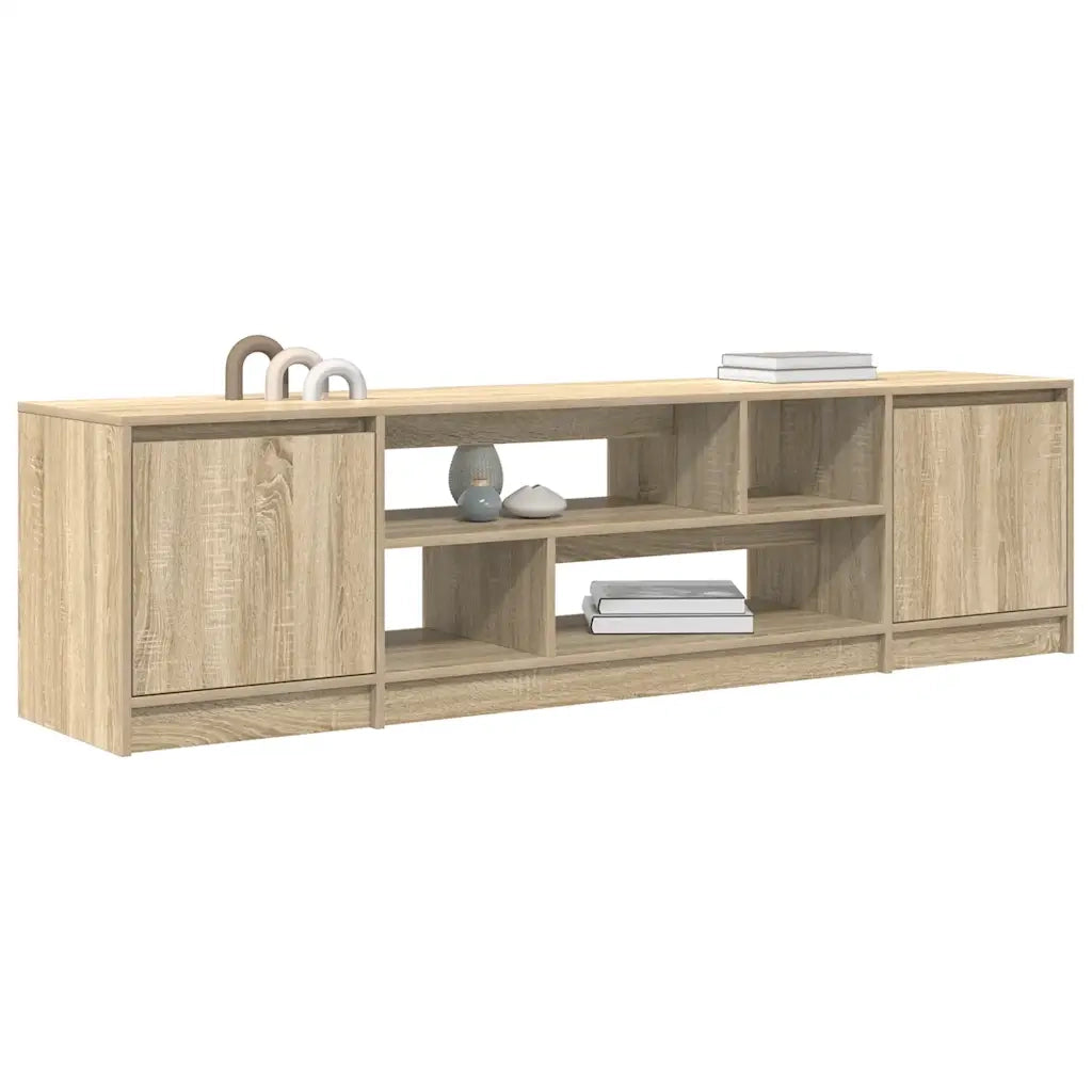 Mobile Porta TV Rovere Sonoma 188,5x41x50 cm in Truciolato 3328419