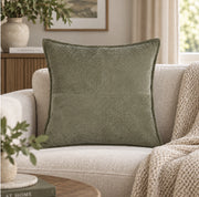 CUSCINO DANDY VARI COLORI - 45X45cm COLORE: VERDE OLIVA
