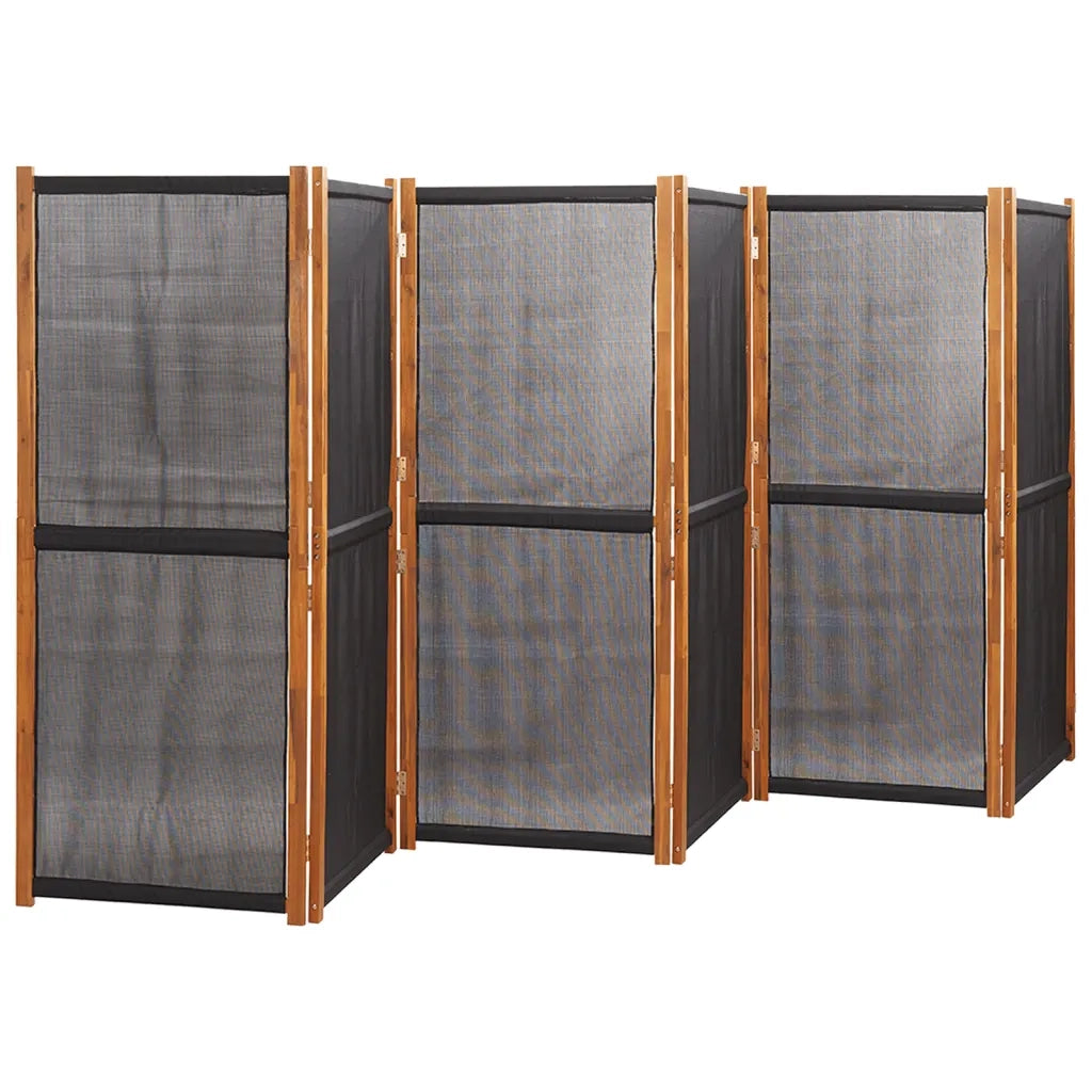 Paravento a 6 Pannelli Nero 420x180 cmcod mxl 120982